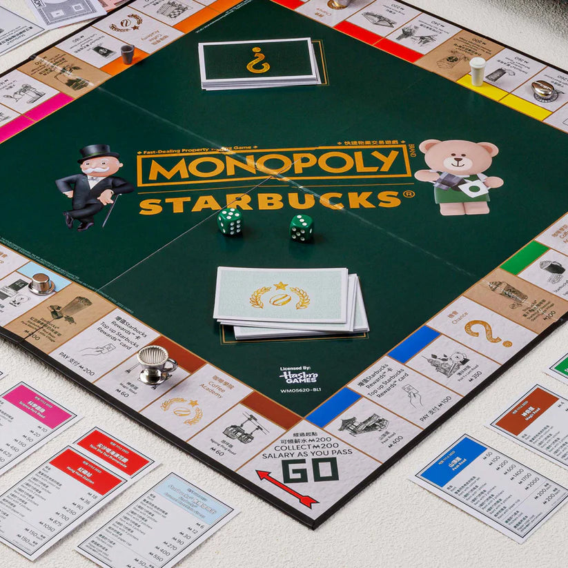 Juego de Mesa Starbucks x MONOPOLY Starbucks Hong Kong