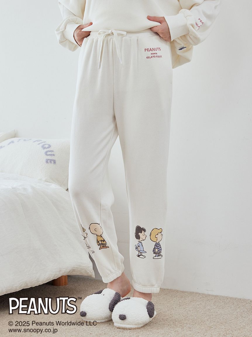 Pijama Pants Gelato Pique Peanuts rosa