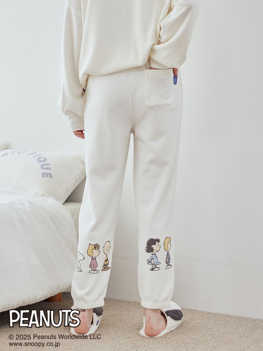 Pijama Pants Gelato Pique Peanuts rosa