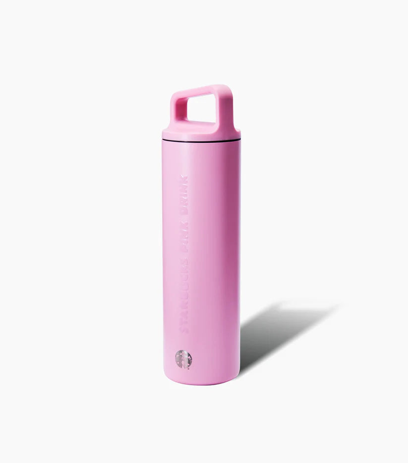 Botella de agua de acero inoxidable rosa Miir® Starbucks Pink Vibes Collection 20oz