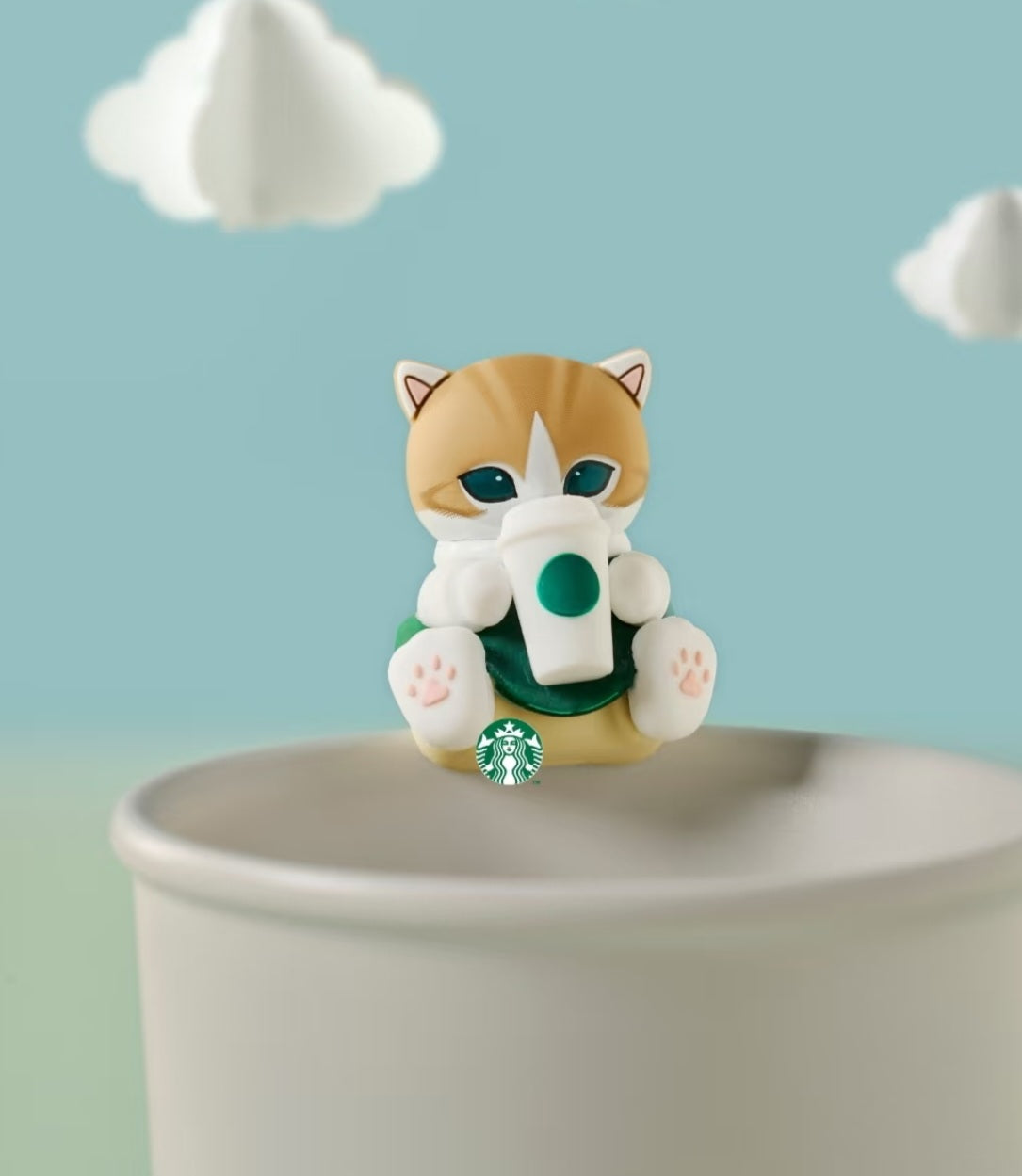 Blind box Cup Clips Mofusand x Starbucks 2025