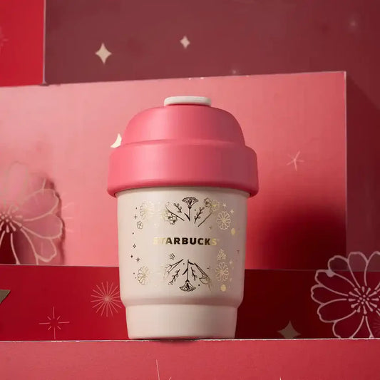 Termo de Acero Inoxidable 375ml Starbucks China 2025 Garden Cute Snake Series