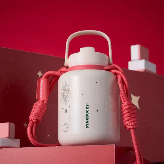 Termo con correa Starbucks China 2025 Garden Cute Snake Series 860ml