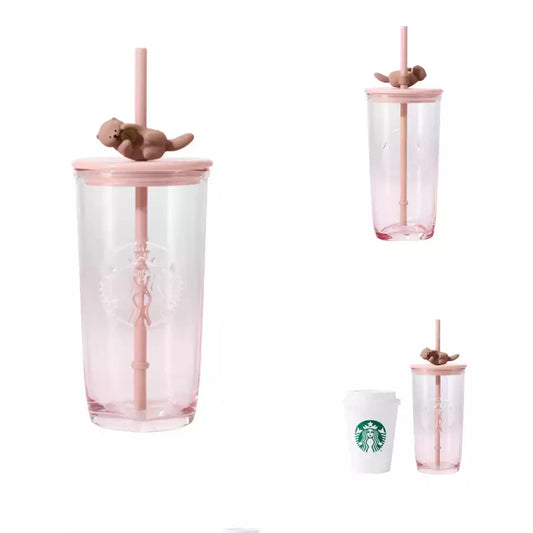 Vaso en forma de corazón 500ml  Starbucks China 2025 Valentine's Day