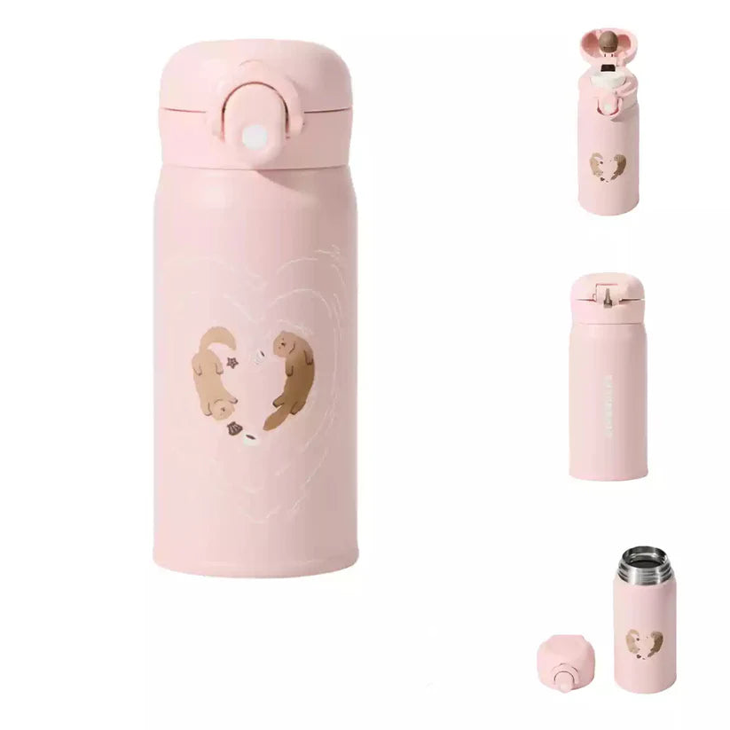 Termo de Acero inoxidable Thermos 350ml Starbucks China 2025 Valentine's Day Thermos