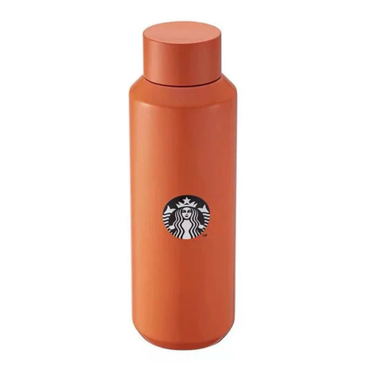 Botella de Acero Inoxidable Naranja Starbucks 2025 x BEAMS Collaboration Series 473ml
