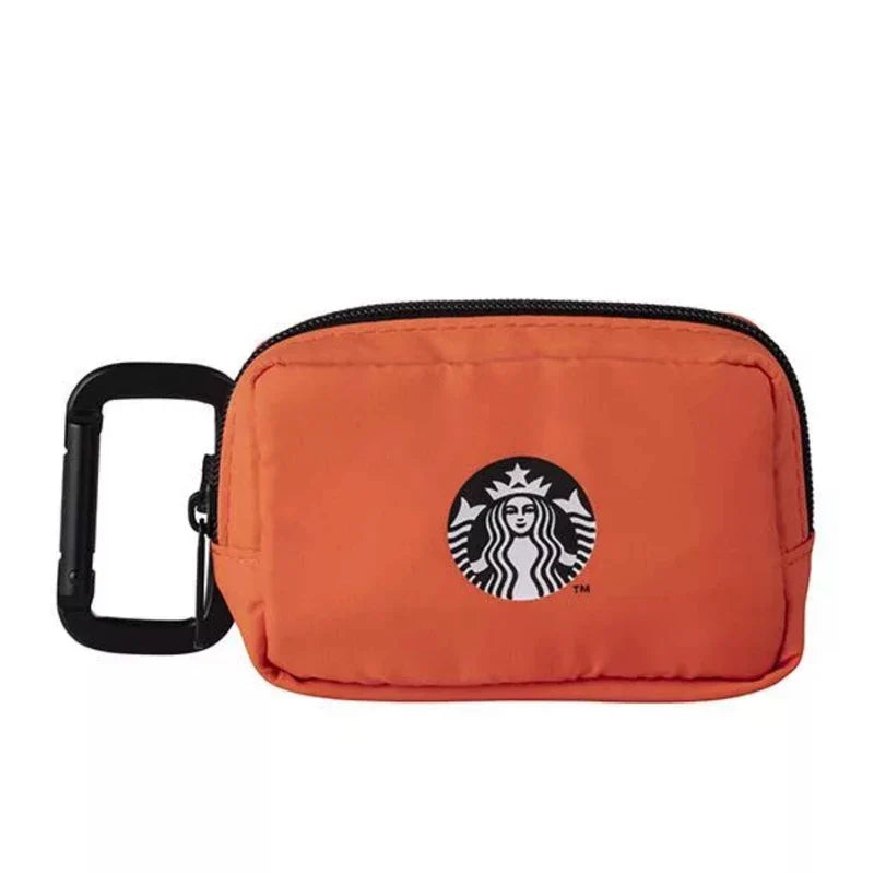 Monedero Naranaja Buena Suerte Starbucks 2025 x BEAMS Collaboration Series