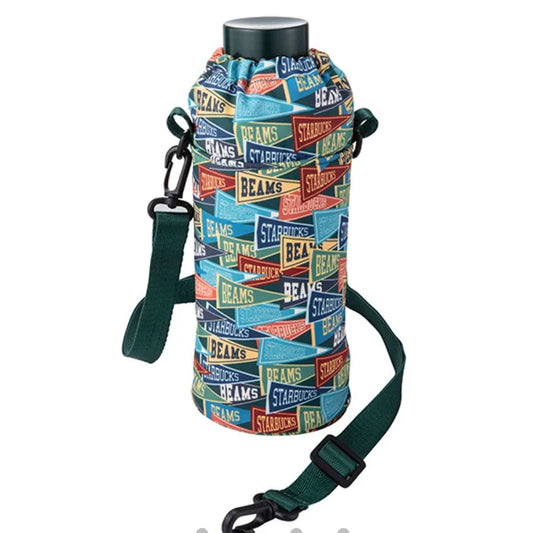 Bolsa de Termo con banderín Starbucks 2025 x BEAMS Collaboration Series Pennant