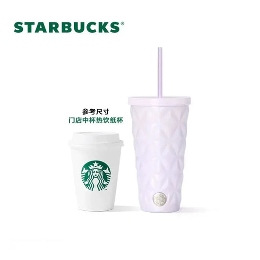 Vaso deAcero Inoxidable con Popote Starbucks China 2025 Dreamy Tales series  590ml 20.77oz