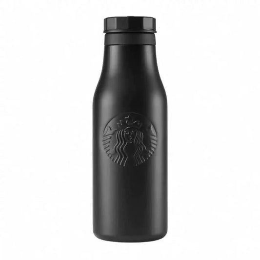 Termo Negro  de Acero Inoxidable Starbucks China 2025 Minimalist Series Black Stainless Steel Thermal Cup 473ml 16.65oz