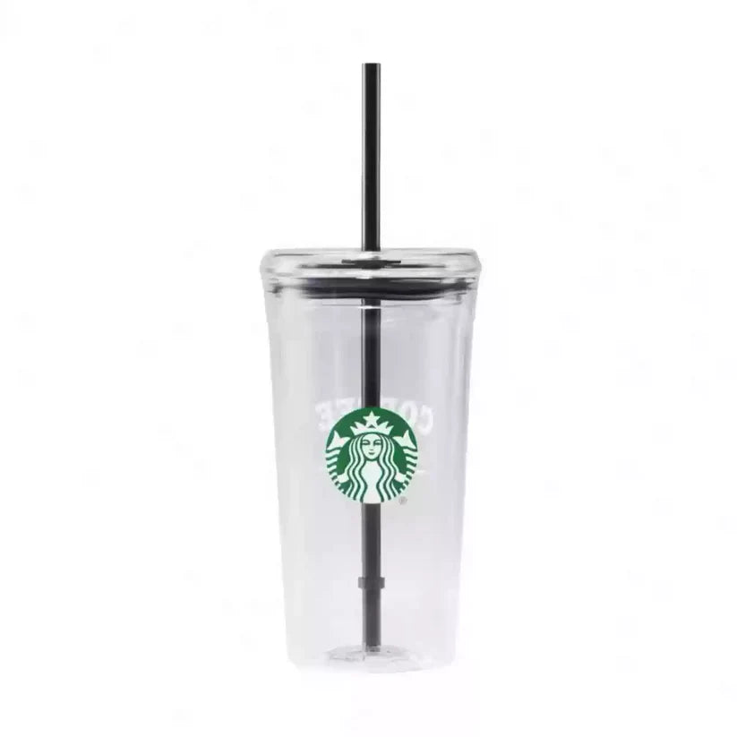 Vaso de Cristal Negro Starbucks China 2025 Minimalist Series 585ml 20.59oz