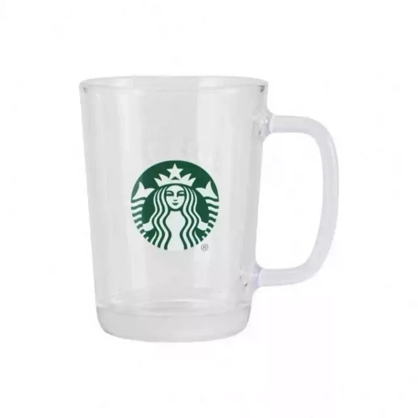 Taza de Cristal Starbucks China 2025 Minimalist Series Glass Cup 380ml 13.37oz