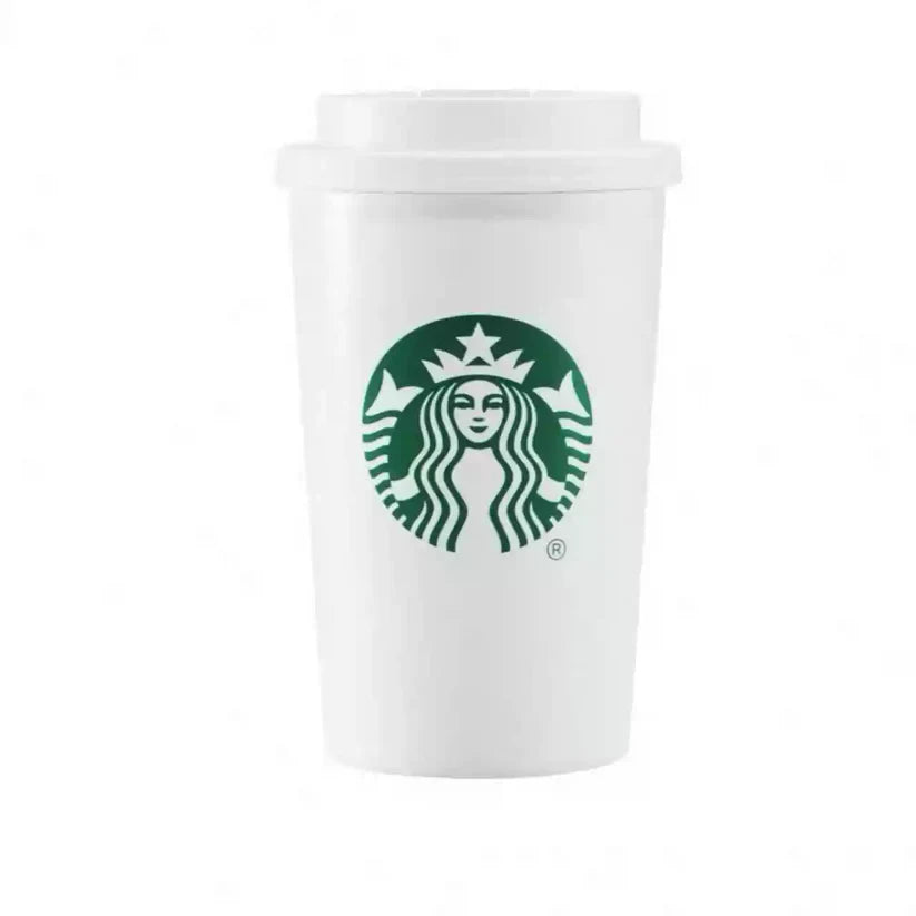 Vaso de Acero Inoxidable Blanco Starbucks China 2025 Minimalist Series 430ml 15.13oz