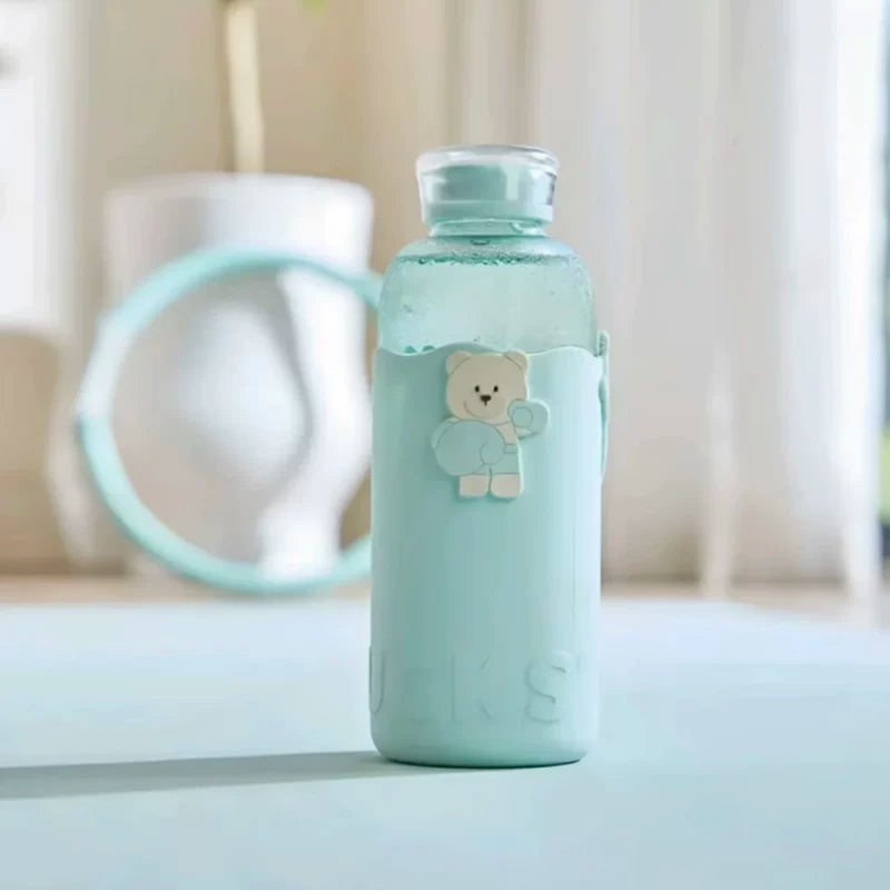 Botella de Vidrio con Silicon Starbucks China 2025 Small fresh series 700ml 24.64oz