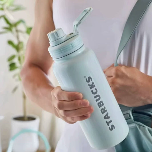 Botella de Acero Inoxidable Starbucks China 2025 Small fresh series Kettle 985ml 34.67oz