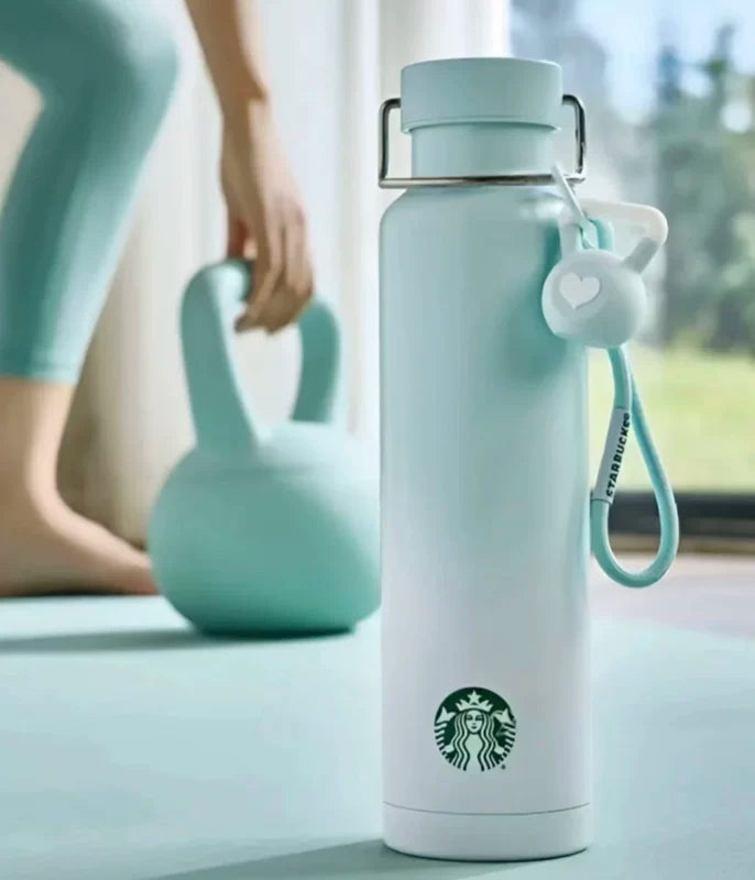 Botella de Acero Inoxidable Starbucks China 2025 Small fresh series  680ml 23.93oz