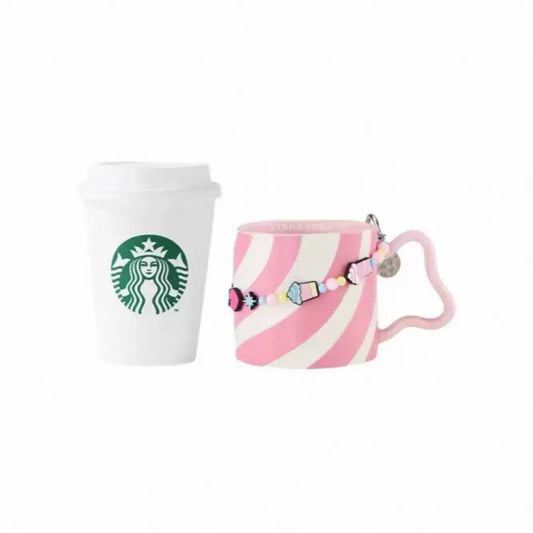 Taza de Ceramica Starbucks China 2025 Summer Frappuccino Party online Series340ml 11.97oz
