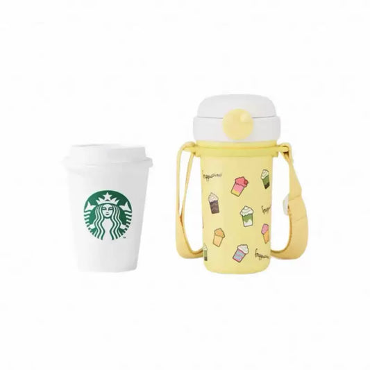 Termo de Acero Inoxidable Starbucks China 2025 Summer Frappuccino Party online Series 435ml 15.31oz