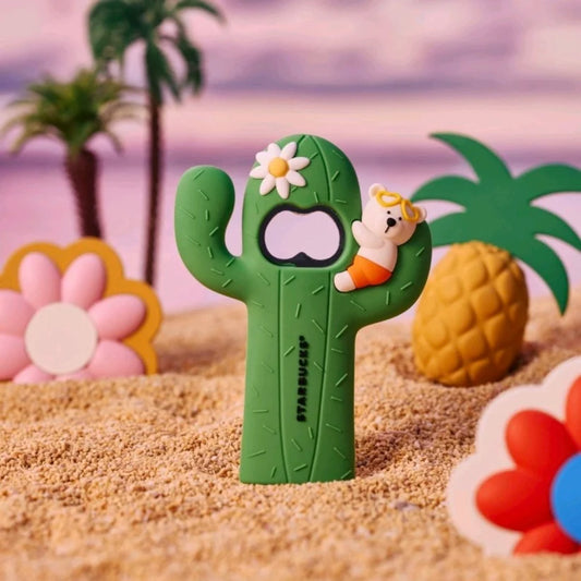Destapador de Cactus Starbucks China 2025 Tropical Series