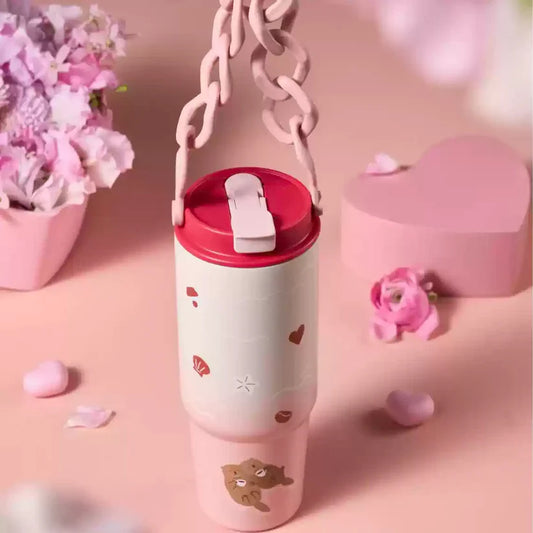 Termo de Acero Inoxidable Starbucks China 2025 Valentine's Day online 800ml 28.16oz