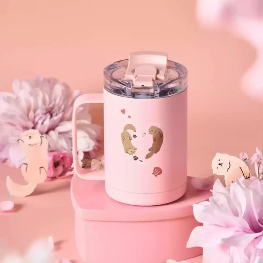 Taza de Acero Inoxidable Starbucks China 2025 Valentine's Day online series 425ml 14.96oz