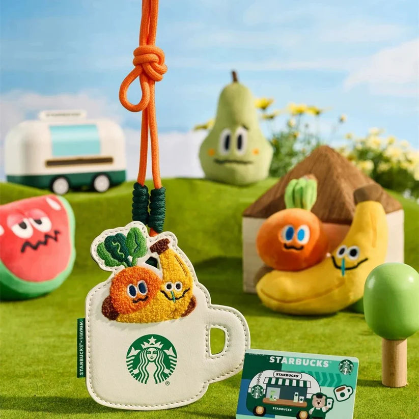 Porta gafete Starbucks China 2025 and STAYREAL co-brand carrot series Cup