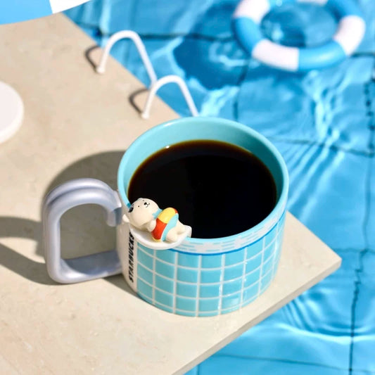 Taza de Ceramica Starbucks China 2025 happy summer series 355ml 12.49oz