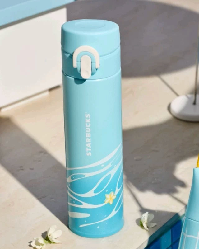 Termo de Acero Inoxidable Starbucks China 2025 happy summer series 400ml 14.08oz
