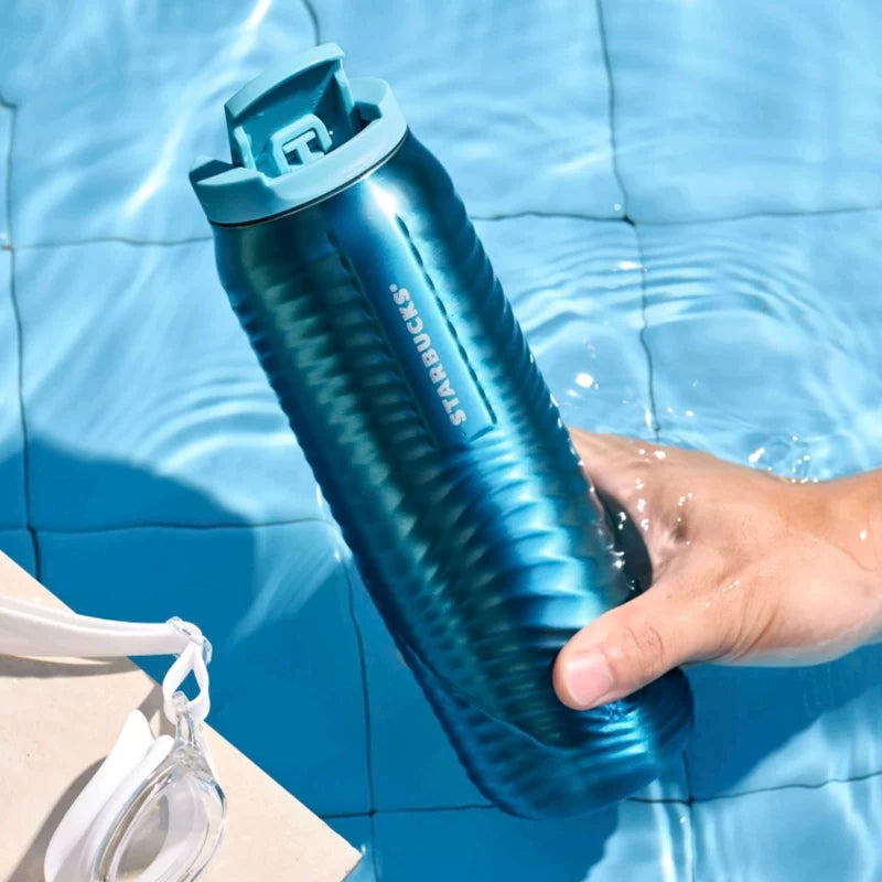 Termo de Acero Inoxidable Starbucks China 2025 happy summer series 500ml 17.6oz