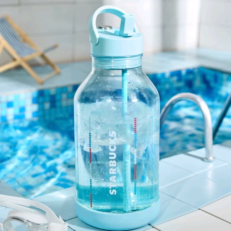 Botella de Agua Starbucks China 2025 happy summer series 2543ml 89.5oz
