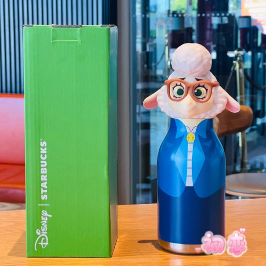 Botella de Acero Inoxidable Bellwether Starbucks China 2025 x Zootopia Starbucks China 2025 430ml 15.13oz