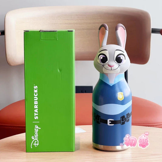 Botella de Acero Inoxidable Judy HoppsStarbucks China 2025 x Zootopia Starbucks China 2025  430ml 15.13oz