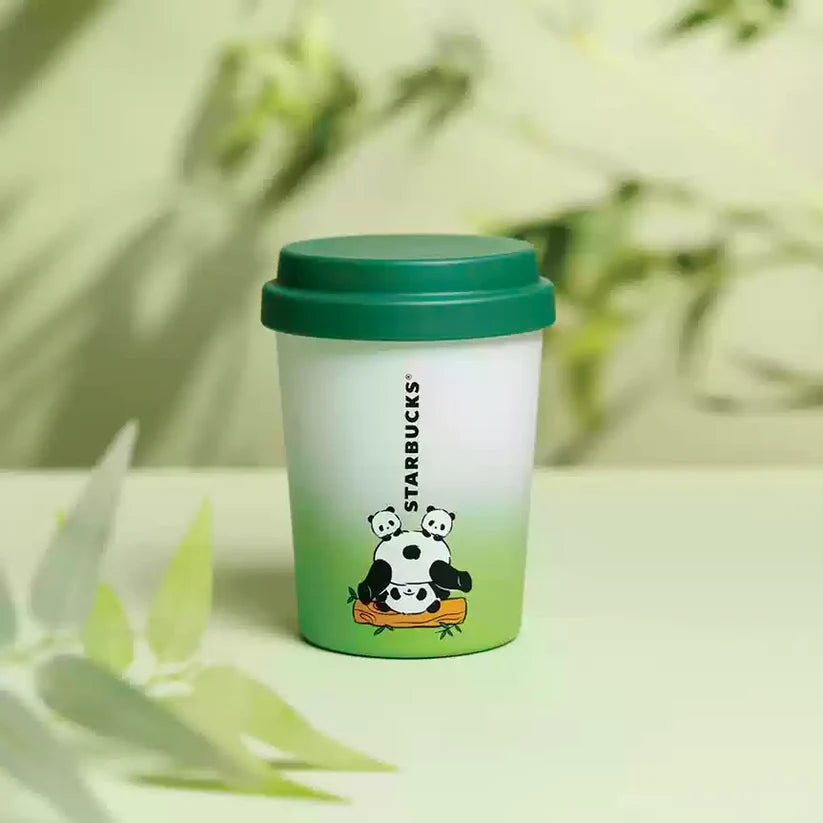 Vaso Acero Inoxidable Starbucks Hongkong 2025 Panda New Year Series 237ml 8.34oz