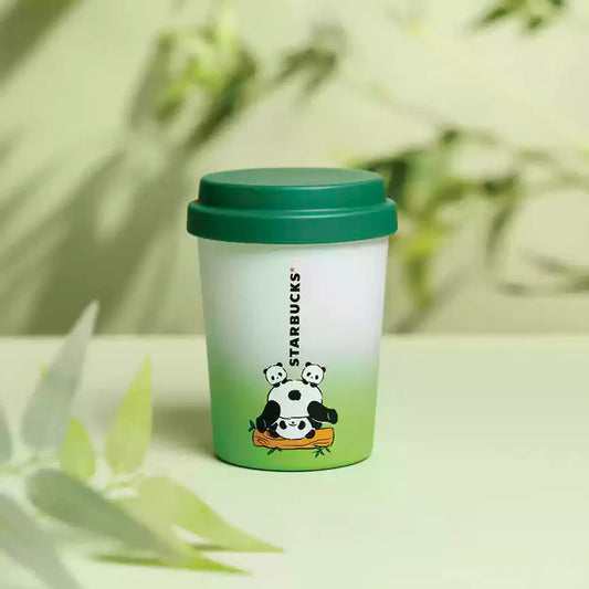 Vaso Acero Inoxidable Starbucks Hongkong 2025 Panda New Year Series 237ml 8.34oz