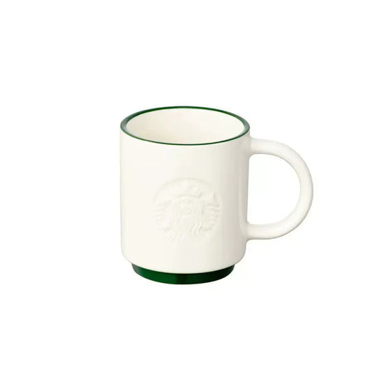 Taza de Ceramica Blanca Starbucks Korea 2025 core selected series  237ml