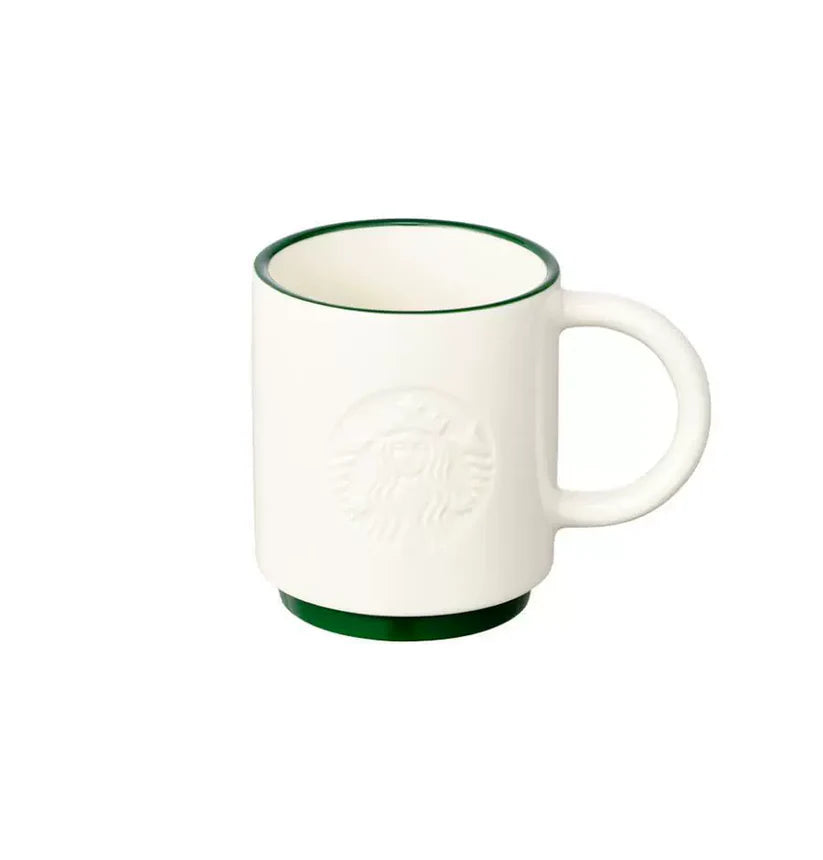 Taza Ceramica Blanca Starbucks Korea 2025 core selected series 355ml