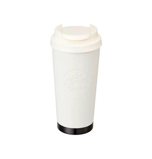 Elma de Acero Inoxidable Blanco Starbucks Korea 2025 core selected series  473ml