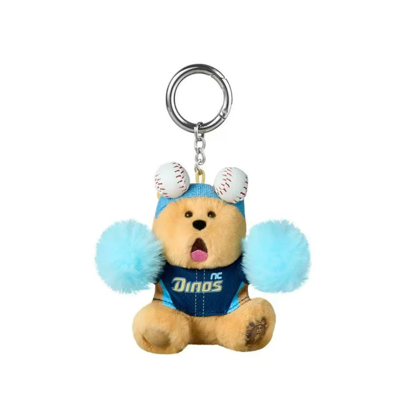 Starbucks Korea 2026 Spring Baseball Limited Series Keychain Dinos