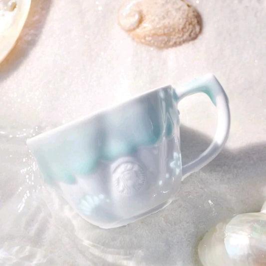 Taza de Ceramica Starbucks Romantic Ocean Anniversary Series Ceramic Mug 310ml 10.91oz