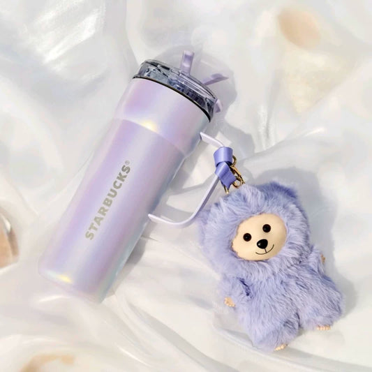 Starbucks Romantic Ocean Anniversary Series Stainless Steel Suit Cup + Pendant 690ml 24.28oz