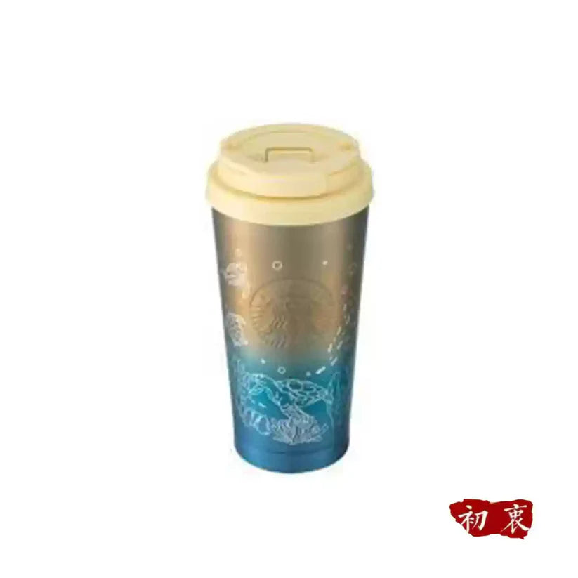 Vaso de Acero Inoxidable Starbucks Taiwan 2025 summer season1 series 473ml 16.65 oz
