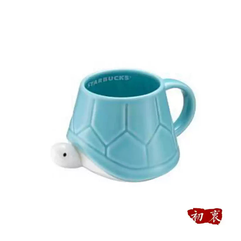 Taza de Cerámica Tortuga Starbucks Taiwan 2025 summer season1 series  355ml 12.49oz
