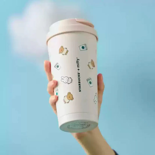 Termo Elma de Acero Inoxidable Starbucks and Miffy Asia 473ml