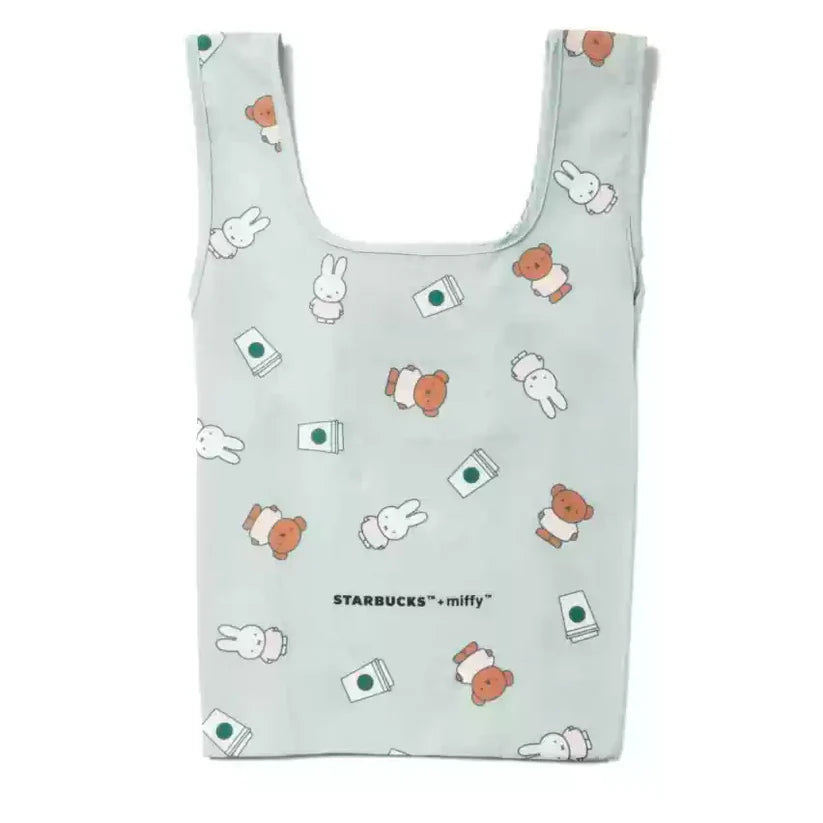 Bolsa Eco friendly verde Starbucks and Miffy Asia