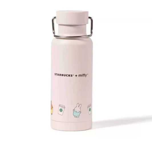 Termo Rosa de Acero Inoxidable 473ml Starbucks and Miffy Asia