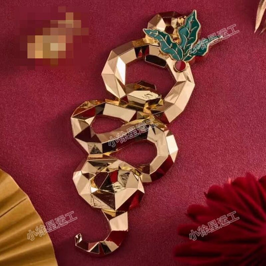 Destapador de acero inoxidable Starbucks China 2025 snake new year