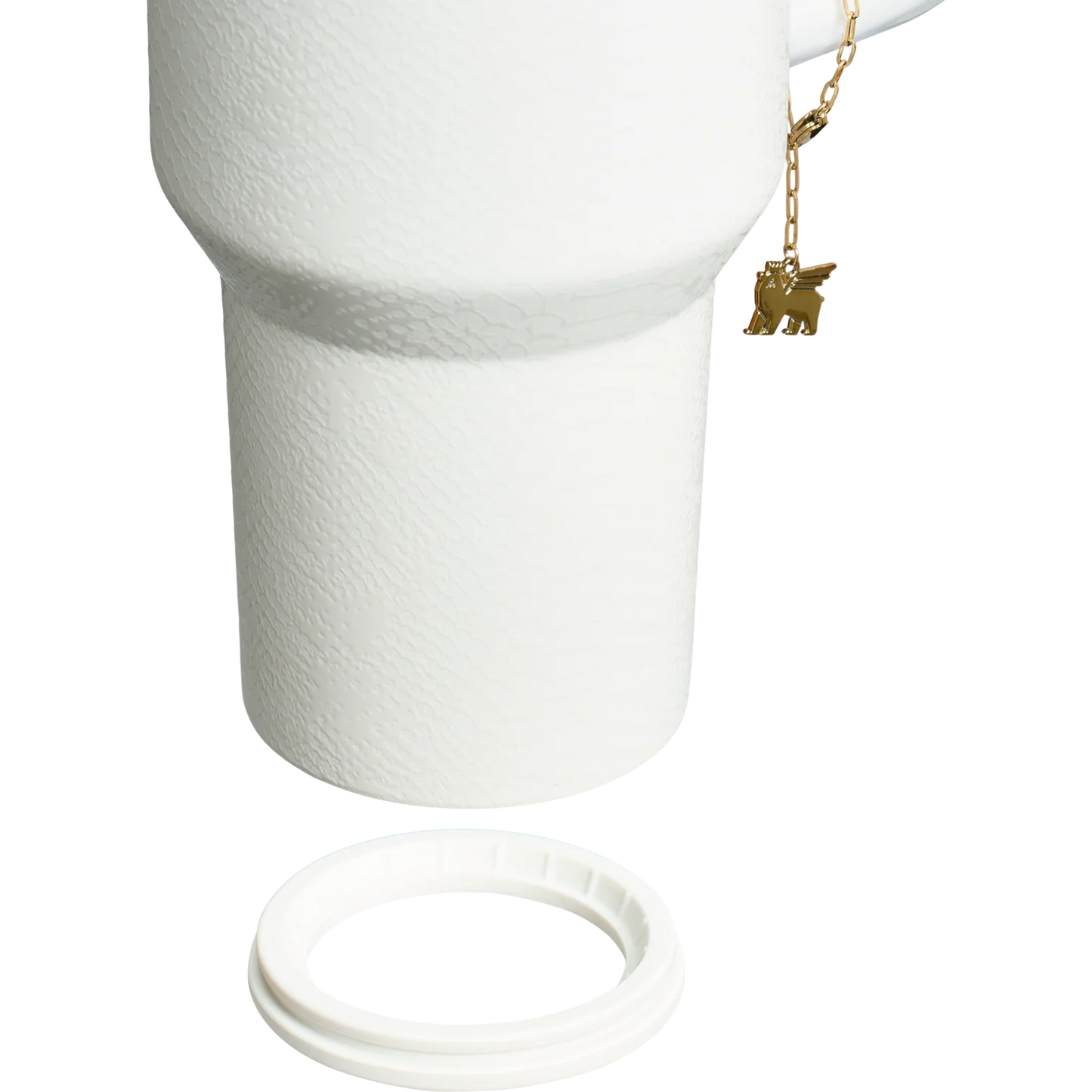 The Quencher® Luxe H2.0 FlowState™ Tumbler | 40 OZ Pale Stone Snakeskin