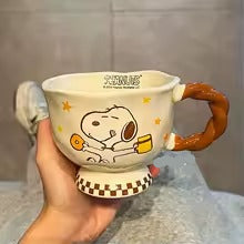 Taza de Cerámica Peanuts Beige US Goods