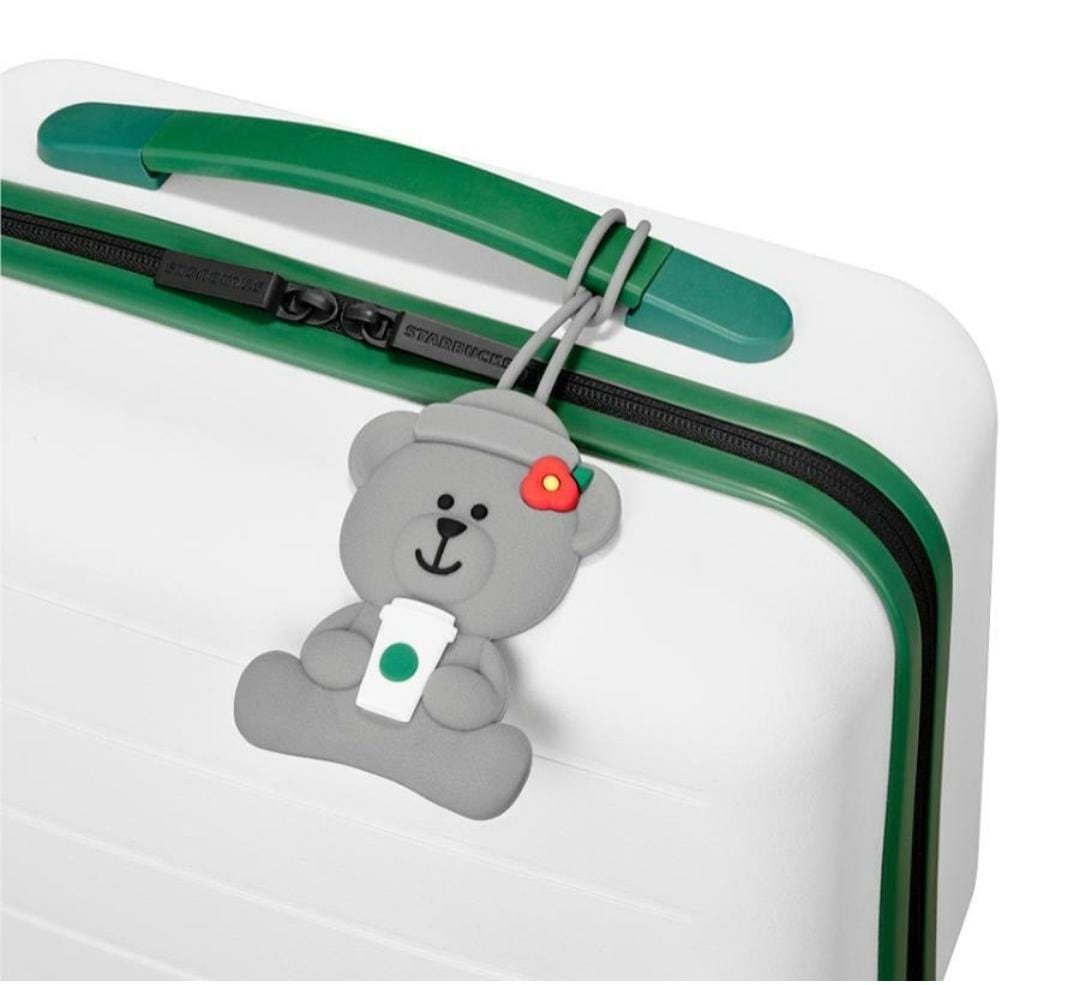 Etiqueta de Maleta Bearista Jeju Starbucks Corea 2025