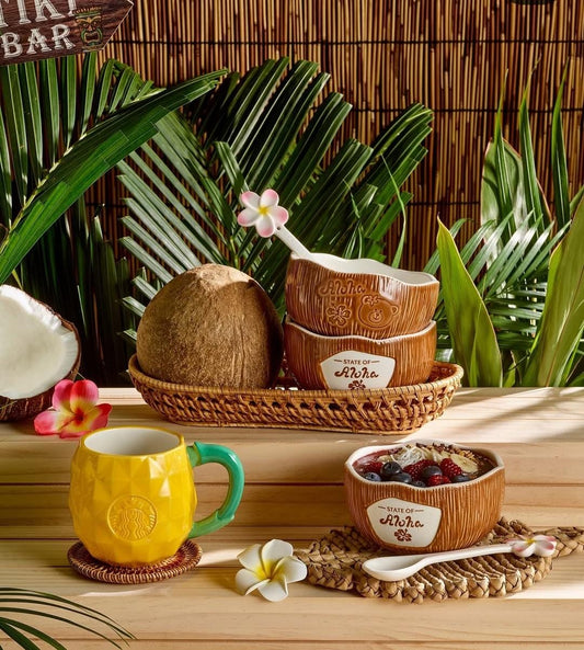 Plato de Ceramica con Cuchara Starbucks Corea Summer 2 2025